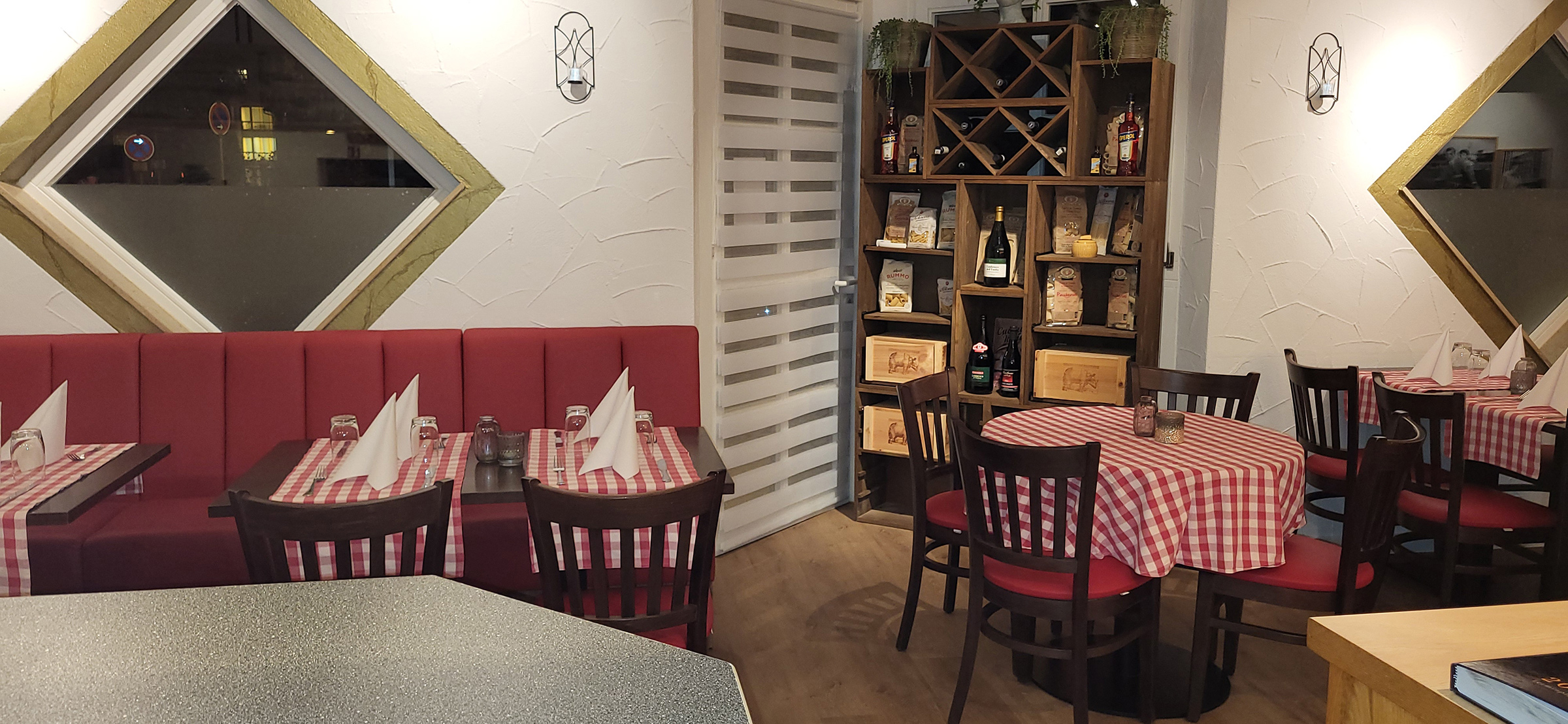 Italienisches Essen Pizza Pasta Antipasta Wieslauftal